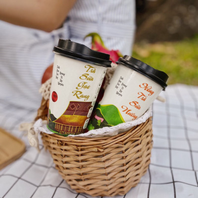 HỒNG TRÀ SỮA NƯỚNG TỰ PHA TACHA FARM