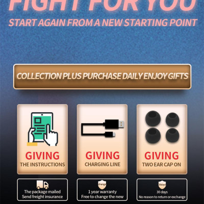 CINCATDY Tai Nghe Bluetooth V5.0 Earbuds Gaming Headphone True Wireless Headset - Hàng Chính Hãng