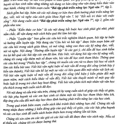 Bài Tập Phát Triển Năng Lực Ngữ Văn 7/2 (KN)