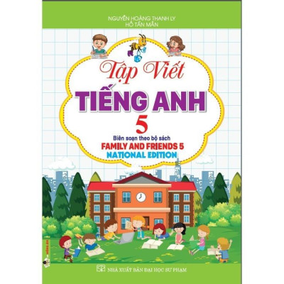 Sách - Combo Bài Tập Tiếng Anh + Tập Viết Tiếng Anh Lớp 5 (Bộ Sách Family And Friends 4 National Edition) (Bộ 2 Cuốn) HA