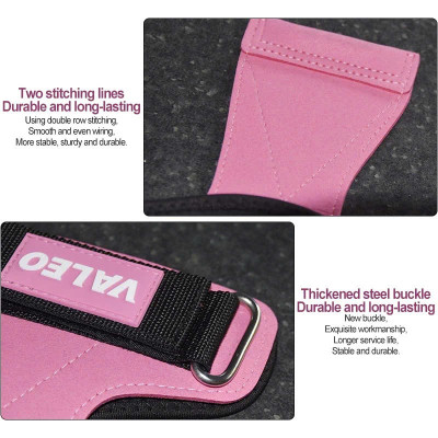 Găng Tay Tập Gym Trợ Lực VALEO {Tặng Tước Dây} Dây Kéo Lưng Lifting Straps Deadlift Tập Tạ Tập Xà Hàng Chính Hãng