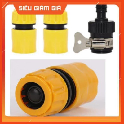 Bộ dây vòi xịt nước rửa xe, tưới cây .tăng áp 3 lần,loại 3m,5m 206701-1đầu đồng,cút,nối nhựa đen+ tặng mở chai