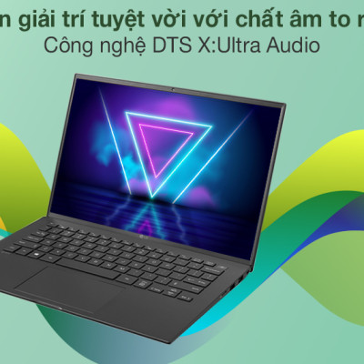 Máy Tính Xách Tay Laptop LG Gram 14Z90P-G.AH75A5 Core i7-1165G7/ RAM 16GB 4266MHz/ M.2(2280) Dual SSD slots - NVME:  512GB/ Intel Iris Xe Graphics / 14.0"(30.2cm) WUXGA (1920*1200) IPS/ / BT 5.1/ Pin 72WHrs/ Obsidian Black/ Win 10/ 999g - Hàng Chính Hãng