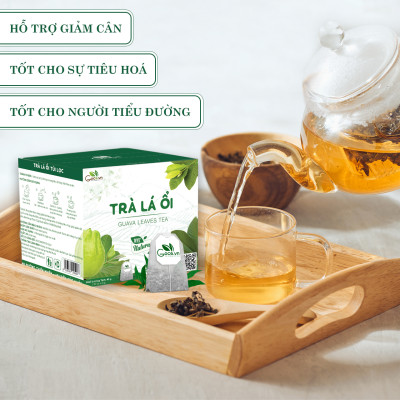 Trà lá ổi túi lọc Goce - Tan mỡ giảm cân, ngừa tiểu đường