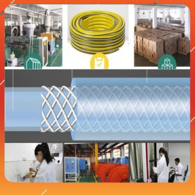 Vòi Xịt️Evoucher Bộ dây vòi xịt nước rửa xe, tưới cây , tăng áp 3 lần, loại 15m 206701-3 đầu đồng,cút đồng,+  đai