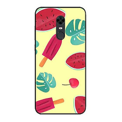 Ốp Lưng in cho Xiaomi Redmi 5 Plus Mẫu Mùa Hè Mát Mẻ - Hàng Chính Hãng