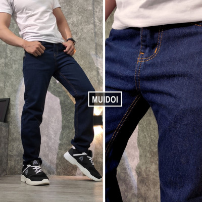 Quần jean nam ống suông MĐ Q62 màu xanh nhạt loại tốt