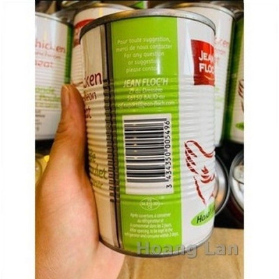 Pate thịt gà Chicken Luncheon Meat Jean Floch 400g - Pháp