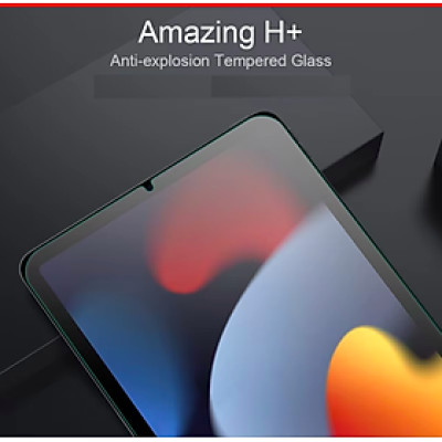 Miếng dán màn hình kính cường lực cho iPad Mini 7 hiệu Nillkin Amazing H+ (mỏng 0.2 mm, vát cạnh 2.5D, chống trầy, chống va đập) - Hàng Nhập Khẩu