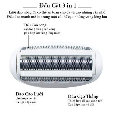Máy cạo Lông vùngk ín, nhổ lông, lông mày ,lông mặt , lông mũi️ FREE SHIP ️ máy cạo lông tỉa lông đa năng 4 in 1 dành cho phụ nữ việt 