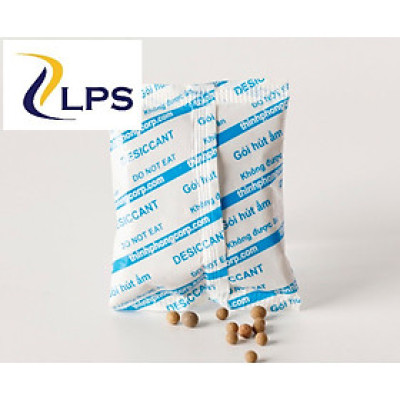 Gói hút ẩm clay hạt xám đóng gói 100gram/ gói nhỏ dùng cho bảo quản thực phẩm, đóng gói đồ ăn vặt, giày dép túi hút ẩm đa dụng nhãn hiệu MAX DESI hàng chính hãng