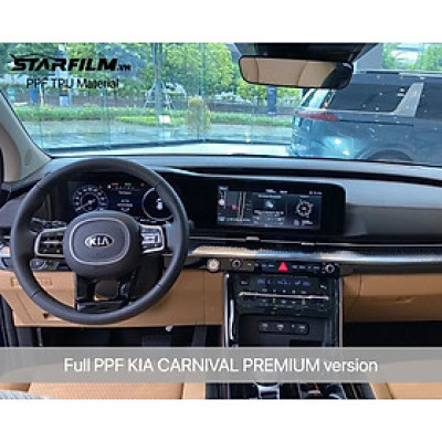 KIA CARNIVAL 2022 PPF TPU Nội thất chống xước tự hồi phục STARFILM