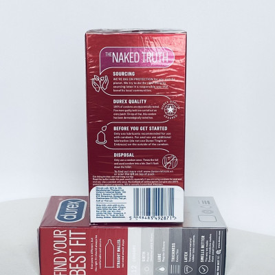 Bao Cao Su Siêu Mỏng Durex Fetherlite Ultima (12s) - Size 52mm - Ôm Sát - Nhập Khẩu Thái Lan