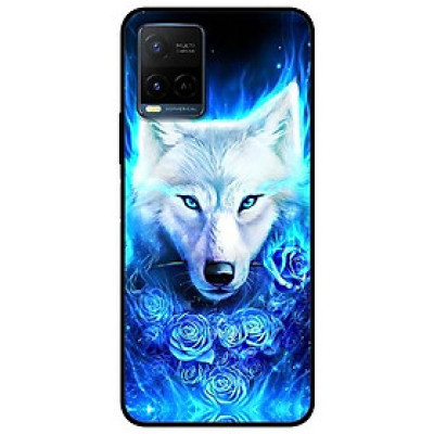 Ốp lưng dành cho Vivo Y21 - Vivo Y21s mẫu Sói Trắng