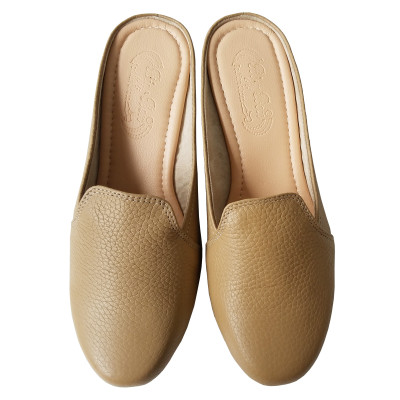 Dép Cao Gót Nữ BIGGBEN Da Bò Cao 5 Phân DCG72