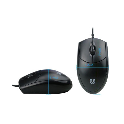 Chuột uFound U-63 có dây hỗ trợ USB 1000DP cho văn phòng gia đình