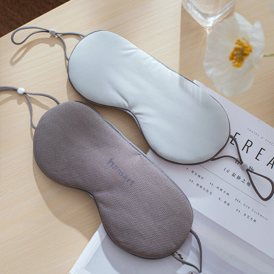 Bịt Mắt Ngủ Lụa Mềm 2 Mặt Ấm Và Mát Mặt Nạ Che Mắt Ngủ Vải Lưới Thoáng Khí Cao Cấp