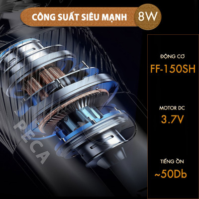 Máy cạo râu khô và ướt KEMEI KM-T86 chống thấm nước IPX6 công suất 8W sạc USB nhanh 1.5 giờ - Chính hãng