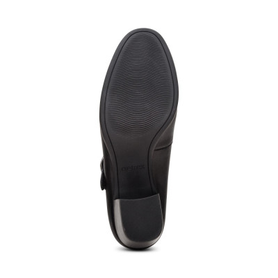 Giày cao gót sức khỏe nữ Aetrex Sara Black - Giày bít gót cao 6p, đế đệm giảm đau chân