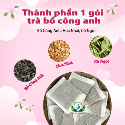 Trà Bồ Công Anh hộp 30 Túi Lọc x 3Gram của Siêu Thị Thiên Nhiên