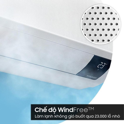 [MIỄN PHÍ VẬN CHUYỂN] Điều Hòa Samsung Inverter WindFree 12,000 BTU/h AR13CYHAAWKNSV - Hàng chính hãng