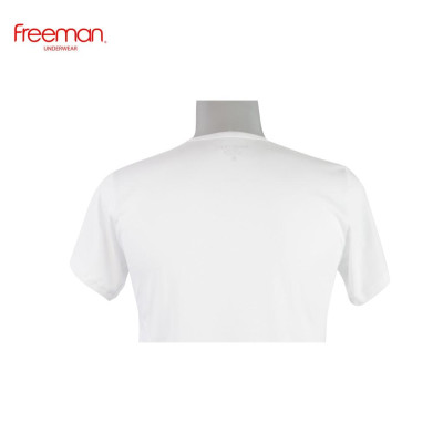 Combo 2 Áo thun nam ngắn tay không cổ cotton thoáng mát FREEMAN TSF313