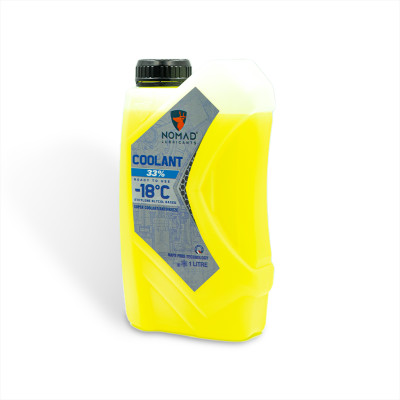 Nước Mát Xe Máy, Ô tô NOMAD 1L Màu Xanh Dạ Quang Nhập Khẩu Chính Hãng - Nước Làm Mát Động Cơ Loại Tốt