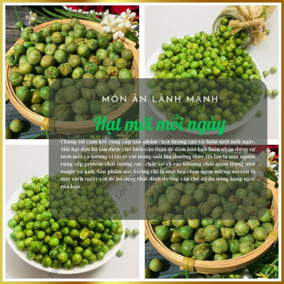 ĐẬU HÀ LAN RANG TỎI ỚT TÂN LỘC PHÁT COMBO 1KG - MỖI BỊCH 500G [ MẪU MỚI ]