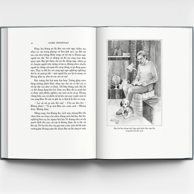 Con Bim trắng tai đen - Bìa cứng