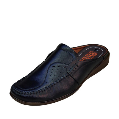 Dép Bít Mũi Nam HÀ NAM Da Bò Thật Cao Cấp GSB2098