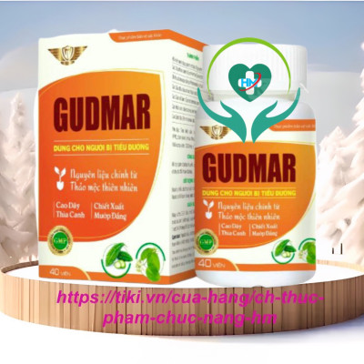 Viên uống ổn định đường huyết Gudmar Vinh Thịnh Vượng VV, hộp 40v, dùng cho người bị tiểu đường