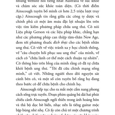 Sách - Người Phụ Nữ Lừa Cả Thế Giới - Chân Tướng Của Belle Gibson - Một Chuyên Gia Sức Khỏe Giả Mạo