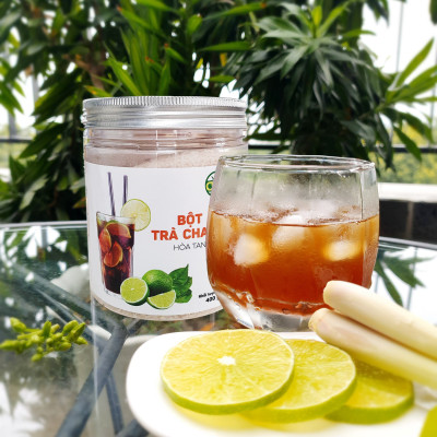 Bột Trà Chanh Hòa Tan Chavi - Hộp 400gr