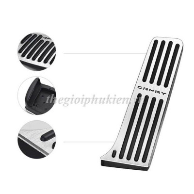 Bộ ốp bọc chân ga, chân phanh Toyota Camry 2019