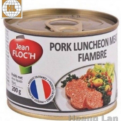 Pate thịt heo Luncheon Meat Jean Floch 200g - Pháp