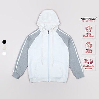 Áo Khoác Nam Việt Pháp Phong Cách Thể Thao, chất liệu cotton khóa kéo tiện lợi 2901