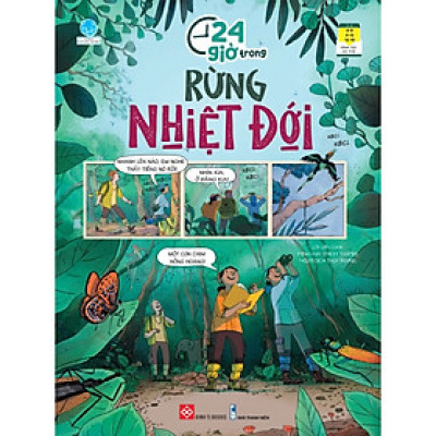 Sách Bách khoa tri thức - 24 giờ - Truyện tranh khám phá cuộc sống cho trẻ từ 6 - 15 tuổi - Đinh Tị Books