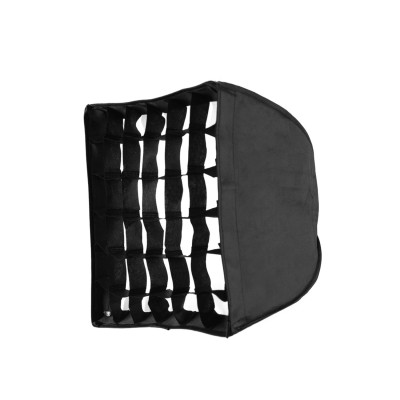 Softbox 30 * 30cm / 11,8 * 11,8 inch có lưới Tương thích với Đèn video LED tiêu điểm Godox S30