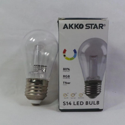 BÓNG ĐÈN LED NHIỀU MÀU 1.6W 54439 AKKO STAR - HÀNG CHÍNH HÃNG