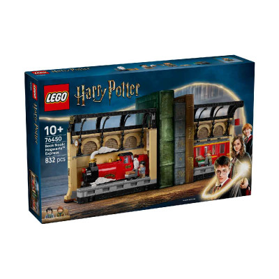 LEGO HARRY POTTER 76450 Đồ Chơi Lắp Ráp Trang Trí Kệ Sách: Tàu Tốc Hành Hogwarts (832 chi tiết)