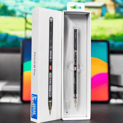 Bút Cảm Ứng Trong Suốt WiWU Pencil W Pro Tương Thích IPAD Pro 11inch M1/M2 Air 4/5 Gen 9/10 Hỗ Trợ Sạc Magnetic - hàng chính hãng