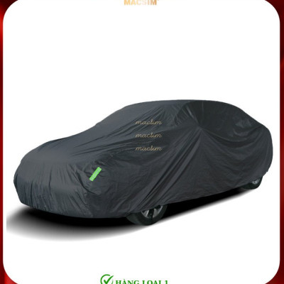 Bạt phủ ô tô Mercedes GLE nhãn hiệu Macsim sử dụng trong nhà và ngoài trời chất liệu Polyester - màu đen