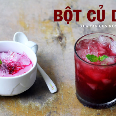 Bột củ dền hữu cơ nguyên chất sấy lạnh Dalahouse - Thúc đẩy sức khỏe tim mạch, hỗ trợ giải độc gan, tăng cường thể lực