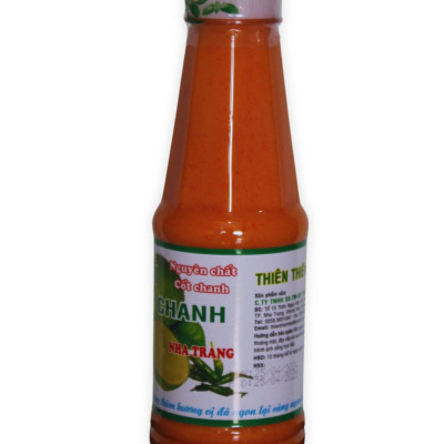 Muối Ớt Đỏ Chai Lớn 250g (lốc 6 chai) Thương Hiệu Thiên Thiên Food - Đặc Sản Nha Trang Dùng Chấm Hải Sản