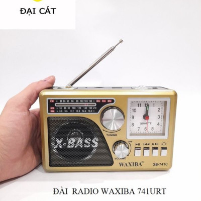 ĐÀI LOA WAXIBA XB-XB741C Hàng Chính Hãng CÓ ĐỒNG HỒ