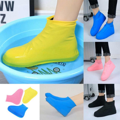 Vỏ Bọc Giày Đi Mưa Bằng Cao Su Chống Trượt Chống Thấm Nước, Tái Sử Dụng, Bao bọc giày dép Ủng Bọc Giày, bao Giày Latex Đi phượt, du lịch 
