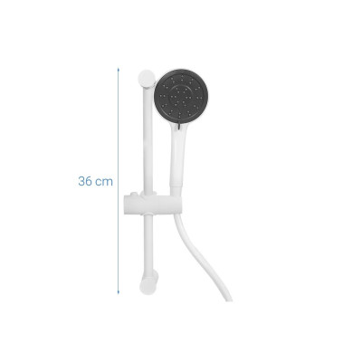 AURES PREMIUM 4.5P IVORY Máy nước nóng trực tiếp Ariston 4500W AURES PREMIUM 4.5P IVORY Bơm Trợ Lực, Kèm Vòi Sen [Hàng Chính Hãng] 