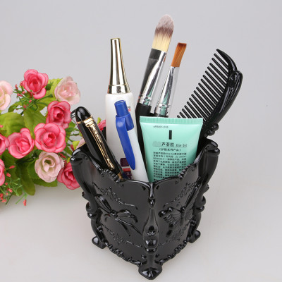 Hộp đựng dụng cụ trang điểm hình bướm bằng nhựa tiện dụng gọn gàng - HENRYSA