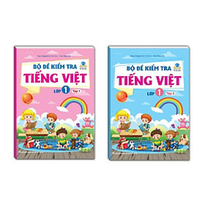 Sách - Bộ Đề Kiểm Tra Tiếng Việt Lớp 1 - Combo 2 Tập - Minh Thắng