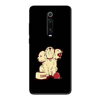 Ốp Lưng in cho Xiaomi Redmi K20 Mẫu Chú Cún Ba Đầu - Hàng Chính Hãng